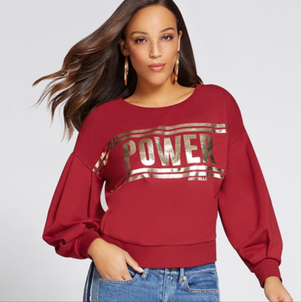 NWOT Gabrielle Union Power Sweatshirt